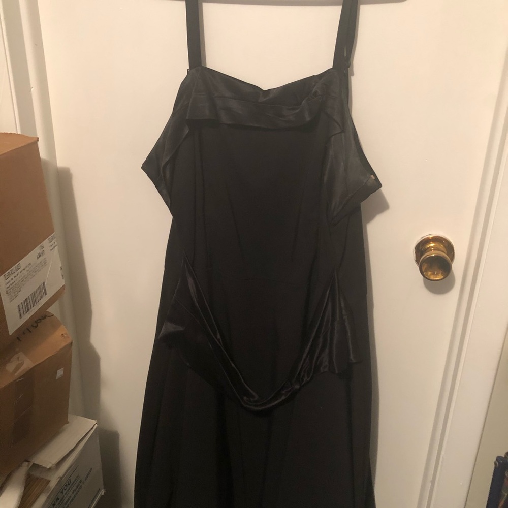 Studio 1940 womans 24W cocktail dress, black